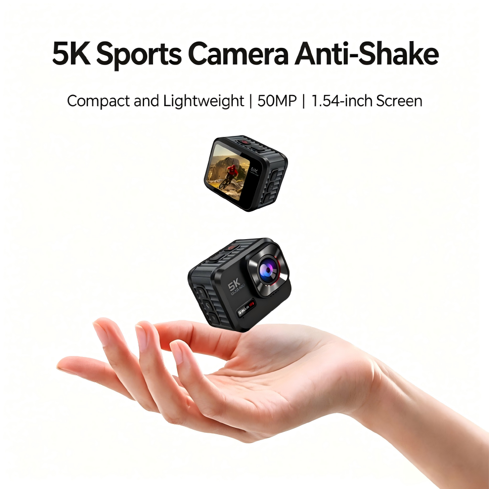 Car Accessories Online - Affordable 5K Action Camera for Vlogging,Tracking