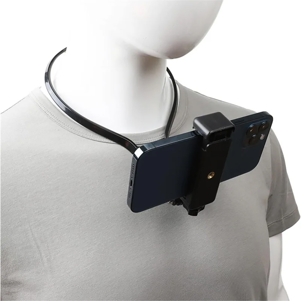 Car Accessories Online - Universal Hands‑Free Neck‑Hanging Wearable Phone Holder