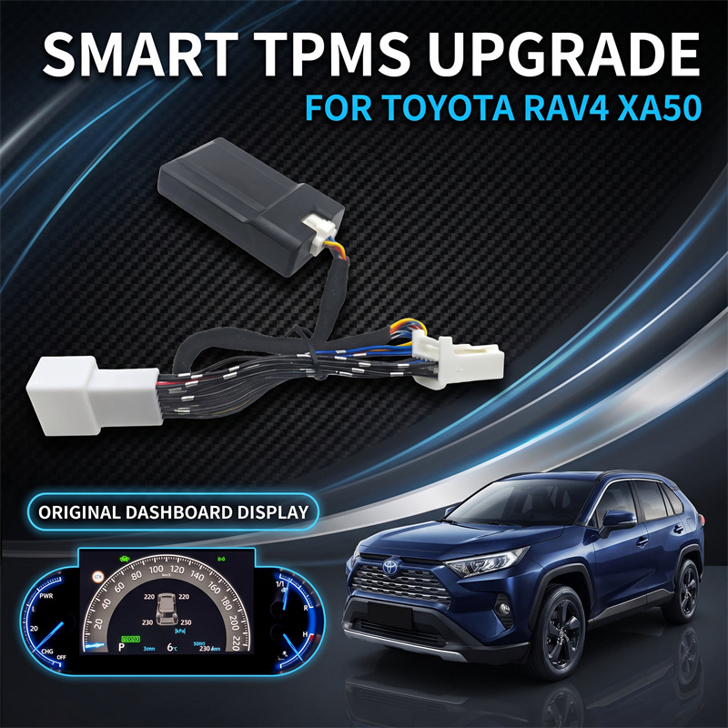 Tire Pressure Monitor - TPMS Digital LCD Display Tire Pressure