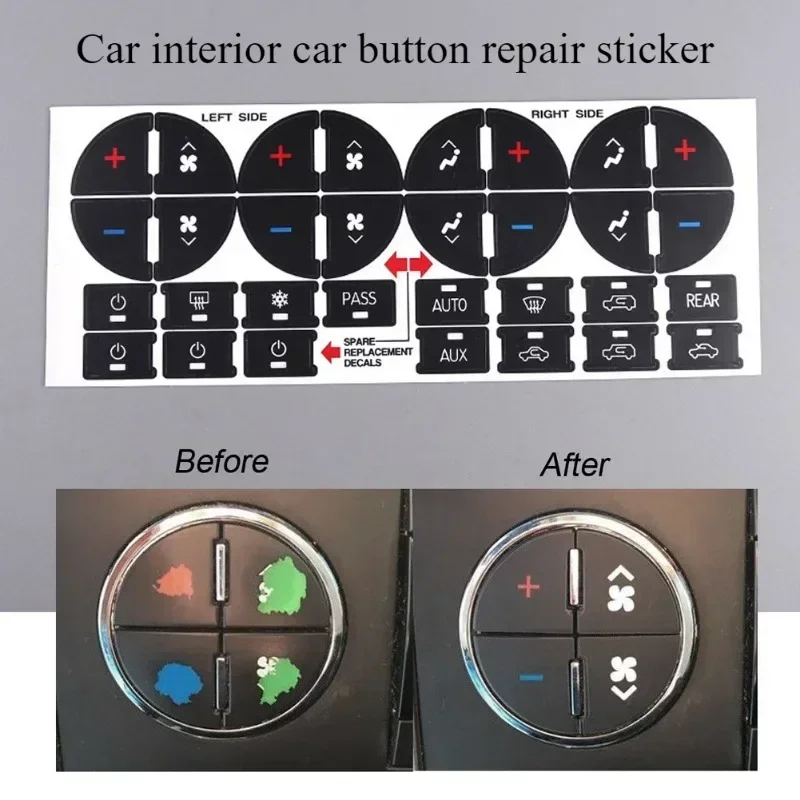 Car Accessories On Amazon - Car Window Button Creative Switch Stickers