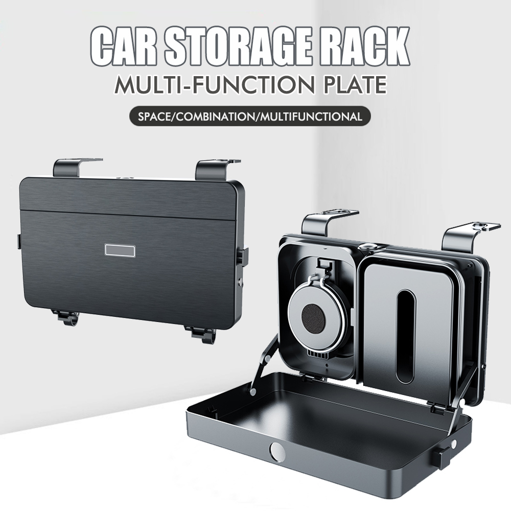 Back Seat Car Table - Car Backseat Organizer Food Tray Snack