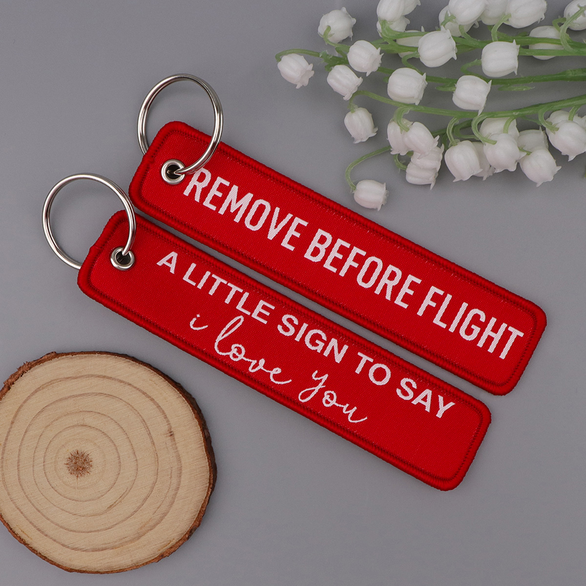 1pcs Quotation Embroidered Key - Car Accessories Quotation 评论和价格