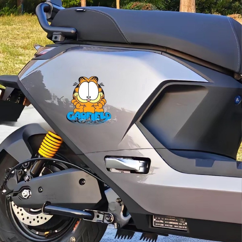 Creative cartoon cute Garfield - Car Accessories Sticker 评论和价格