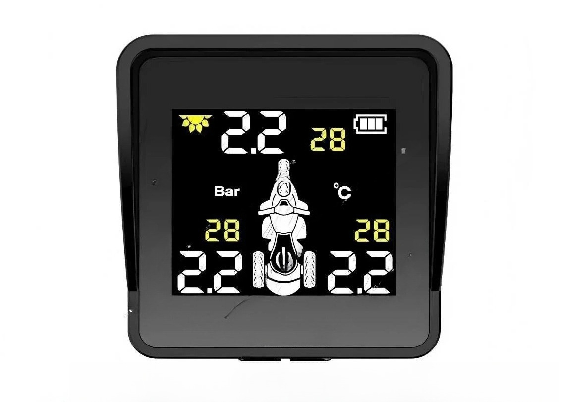 Solar Powered Inverted Three W - Tire Pressure Monitor 评论和价格