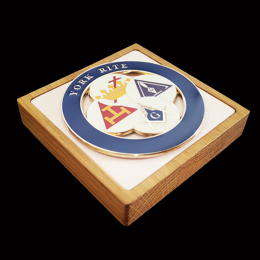 Masonic Car Emblem Badge YORK  - Car Accessories York 评论和价格