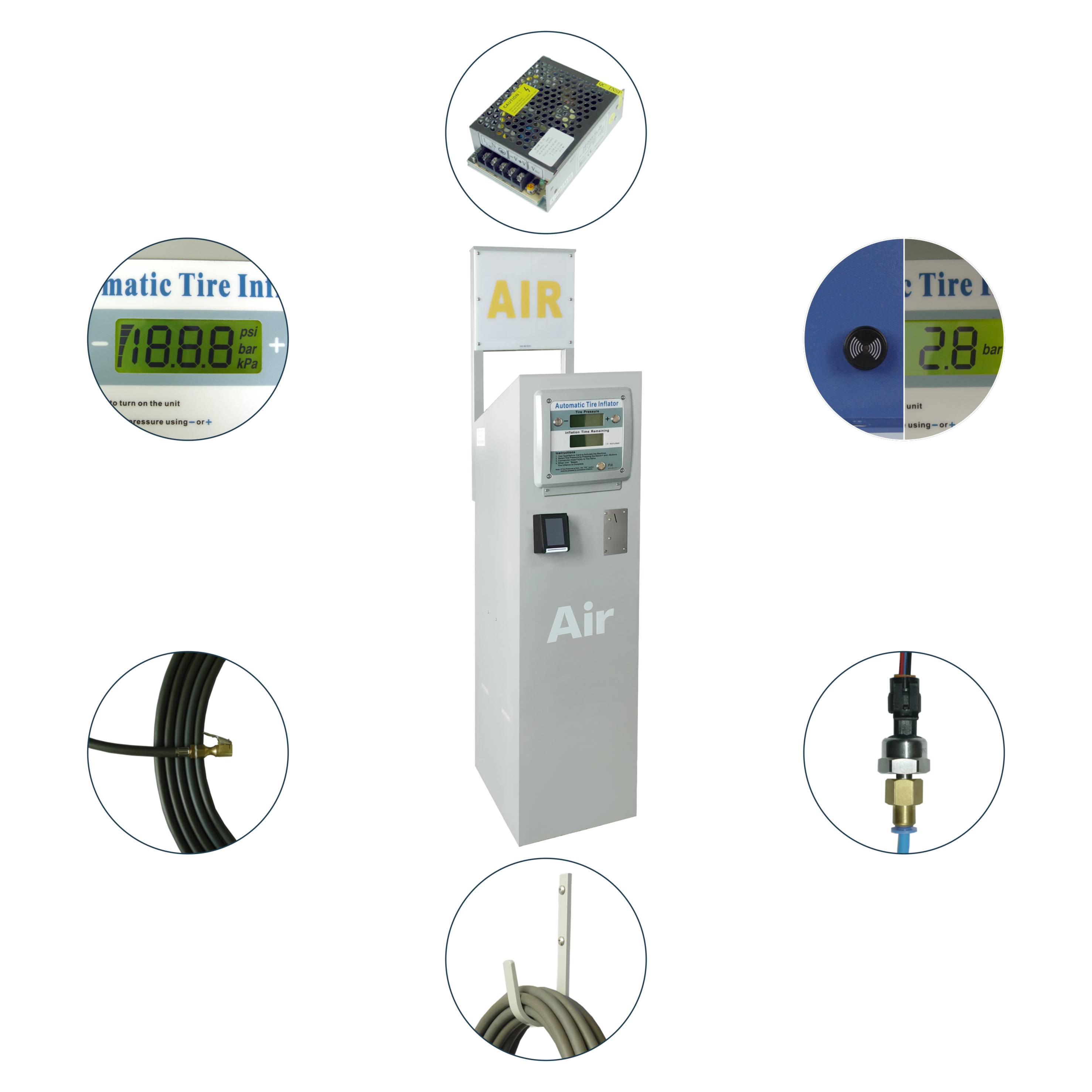 IP66 Waterproof Dual Cylinder  - Tire Pressure Monitor 评论和价格
