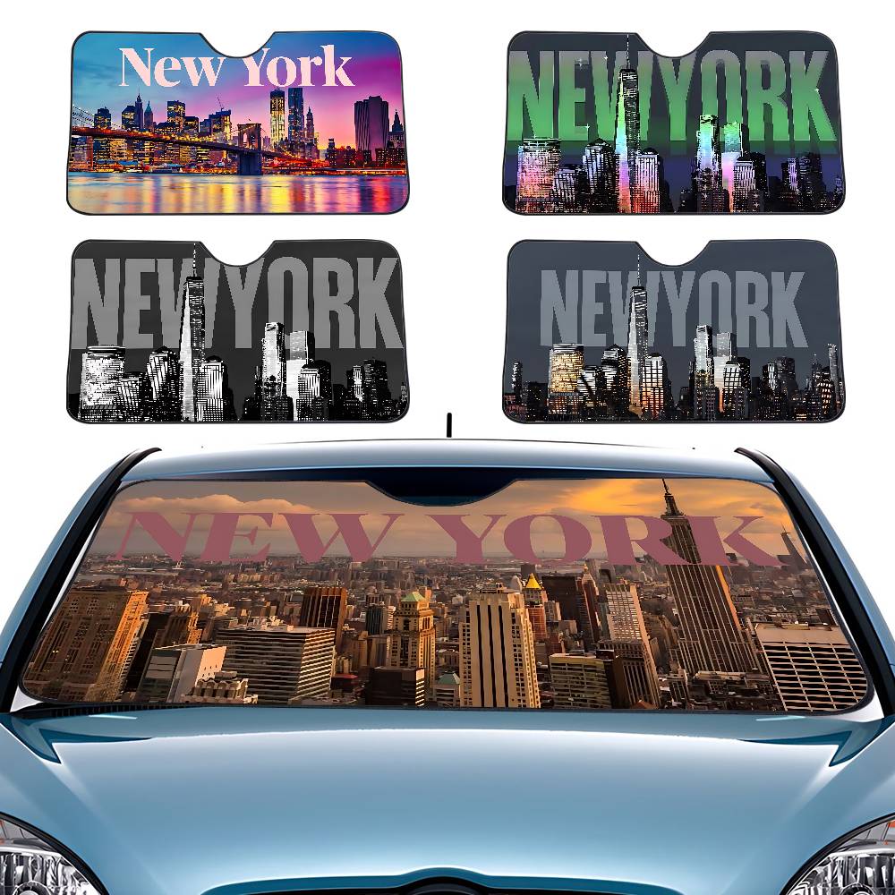 New York Aesthetic Art Car Sun - Car Accessories York 评论和价格