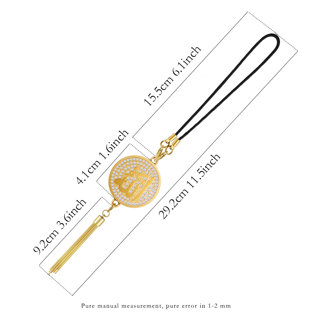 Car Hanging Pendent Arabic Mus - Car Accessories Mirror Hanging 评论和价格