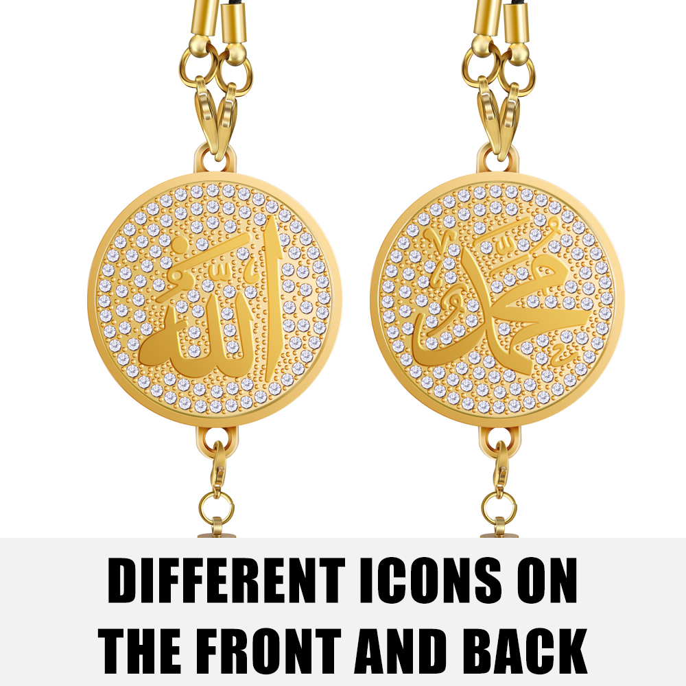 Car Hanging Pendent Arabic Mus - Car Accessories Mirror Hanging 评论和价格