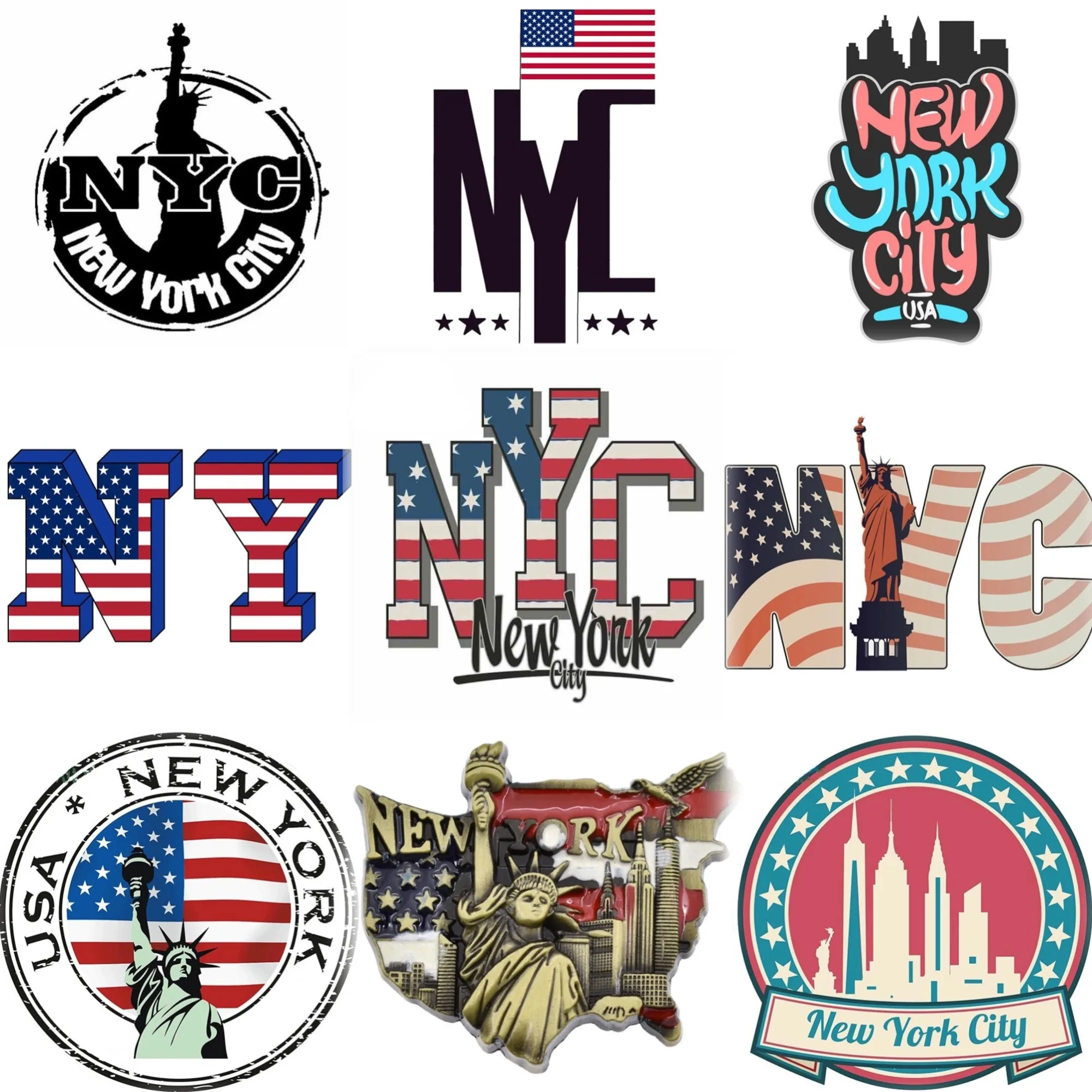 NYC New York City Map Statue o - Car Accessories York 评论和价格