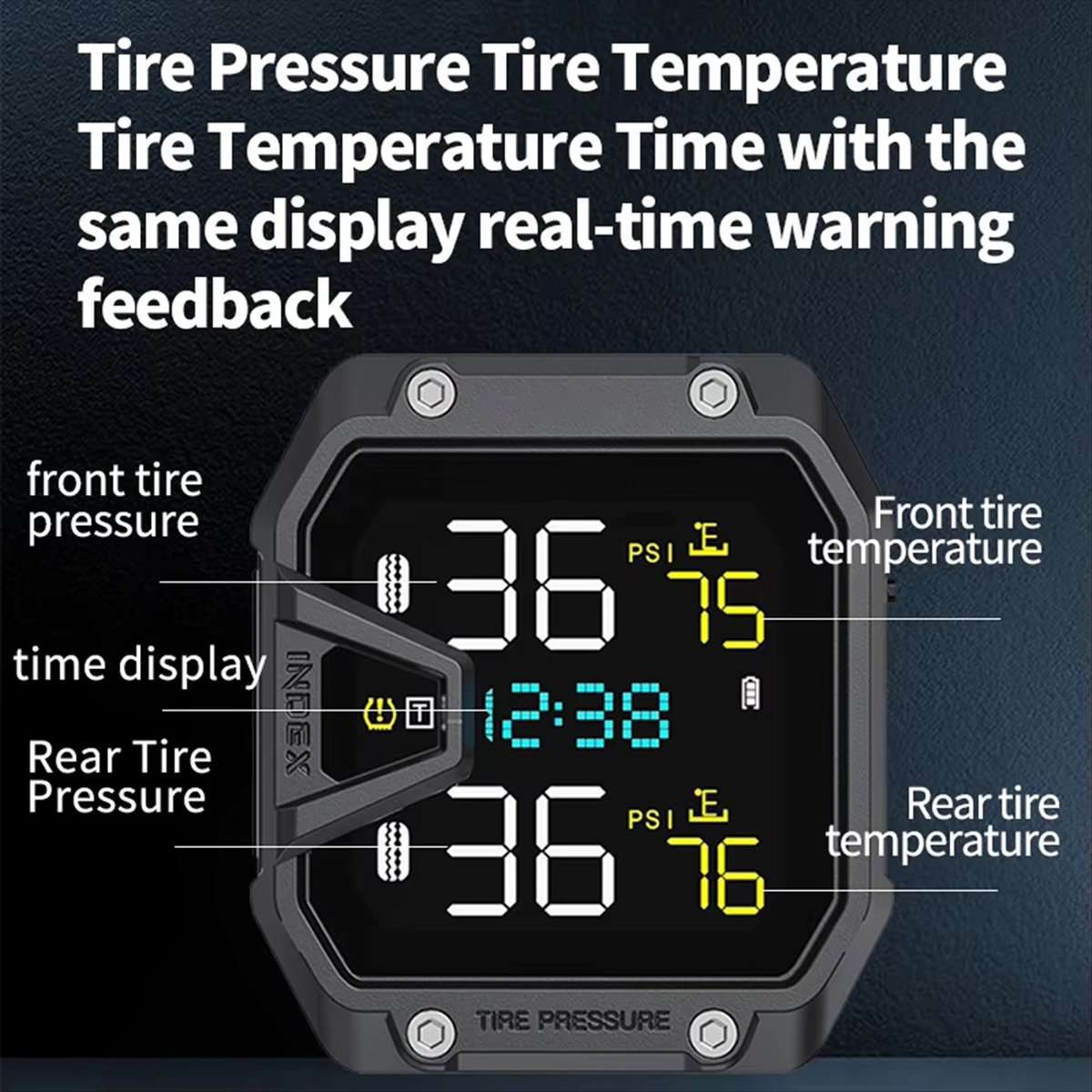 Super Sale Motorcycle TPMS wit - Tire Pressure Monitor 评论和价格