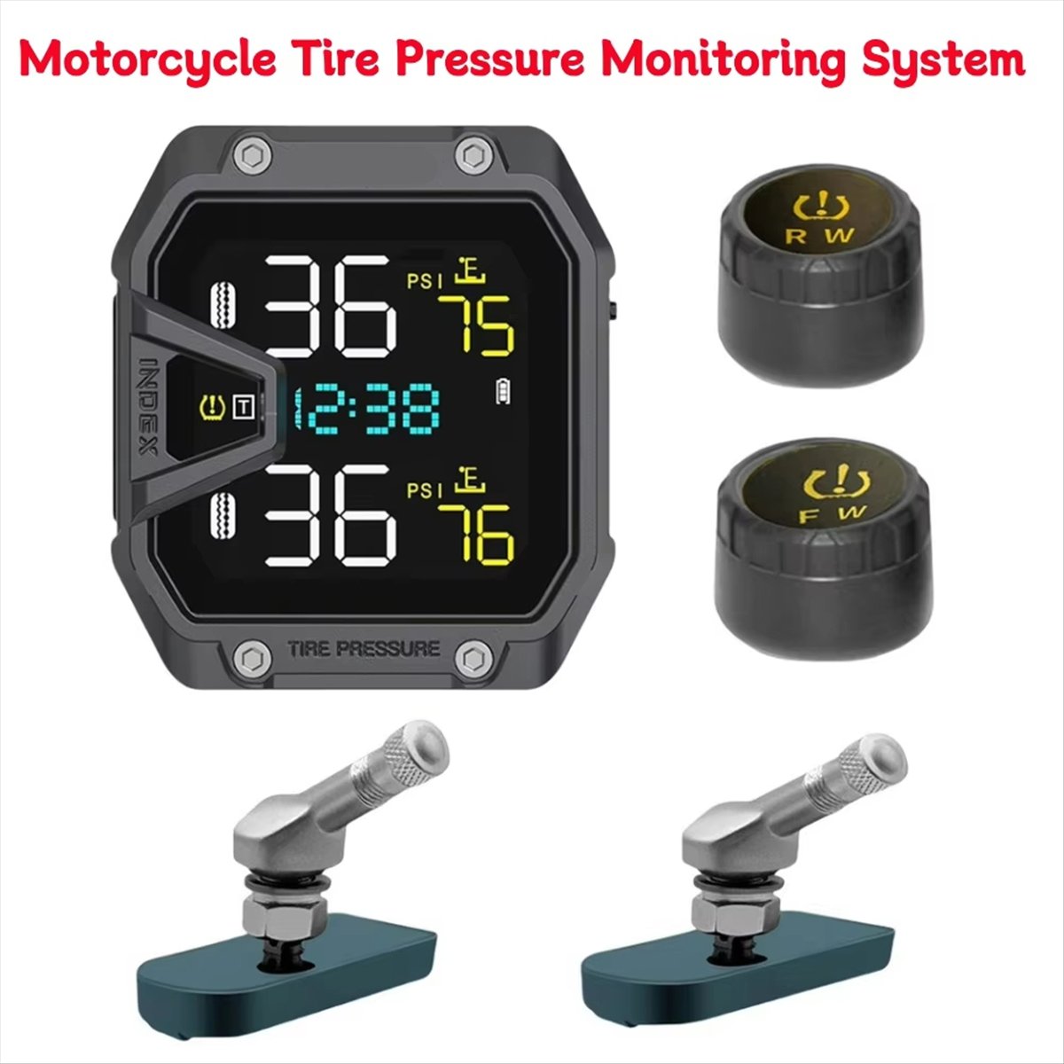 Super Sale Motorcycle TPMS wit - Tire Pressure Monitor 评论和价格