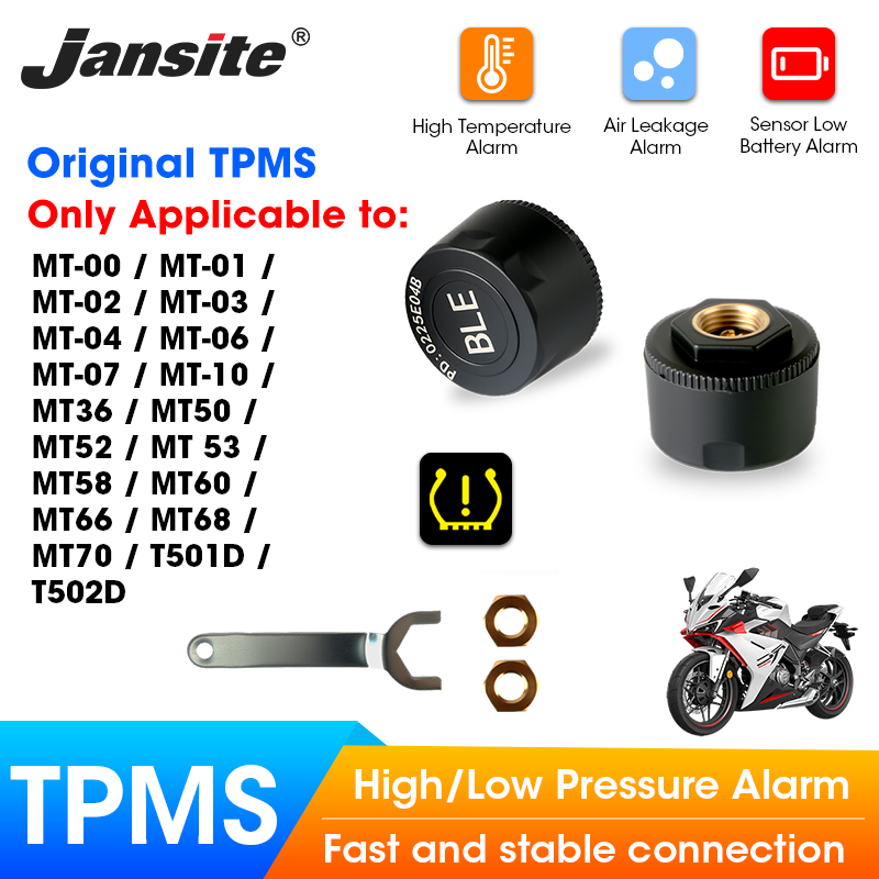 Jansite Motorcycles TPMS Desig - Tire Pressure Monitor 评论和价格