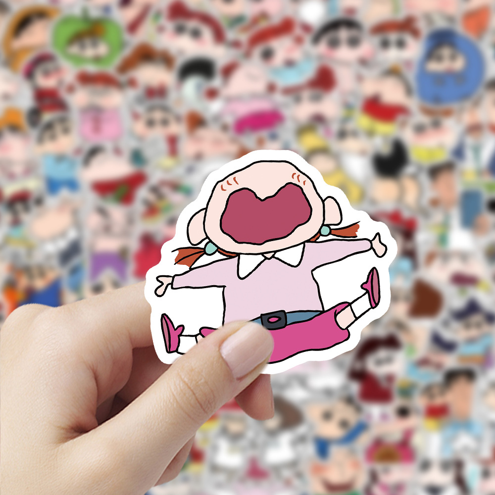 Cute Cartoon Anime Stickers,Wa - Car Accessories Sticker 评论和价格