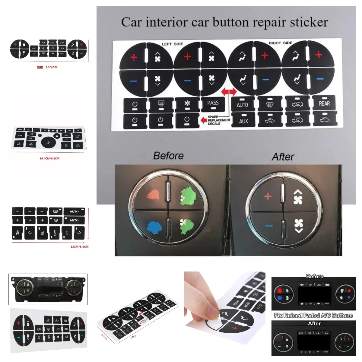 Car Window Button Creative Swi - Car Accessories On Amazon 评论和价格