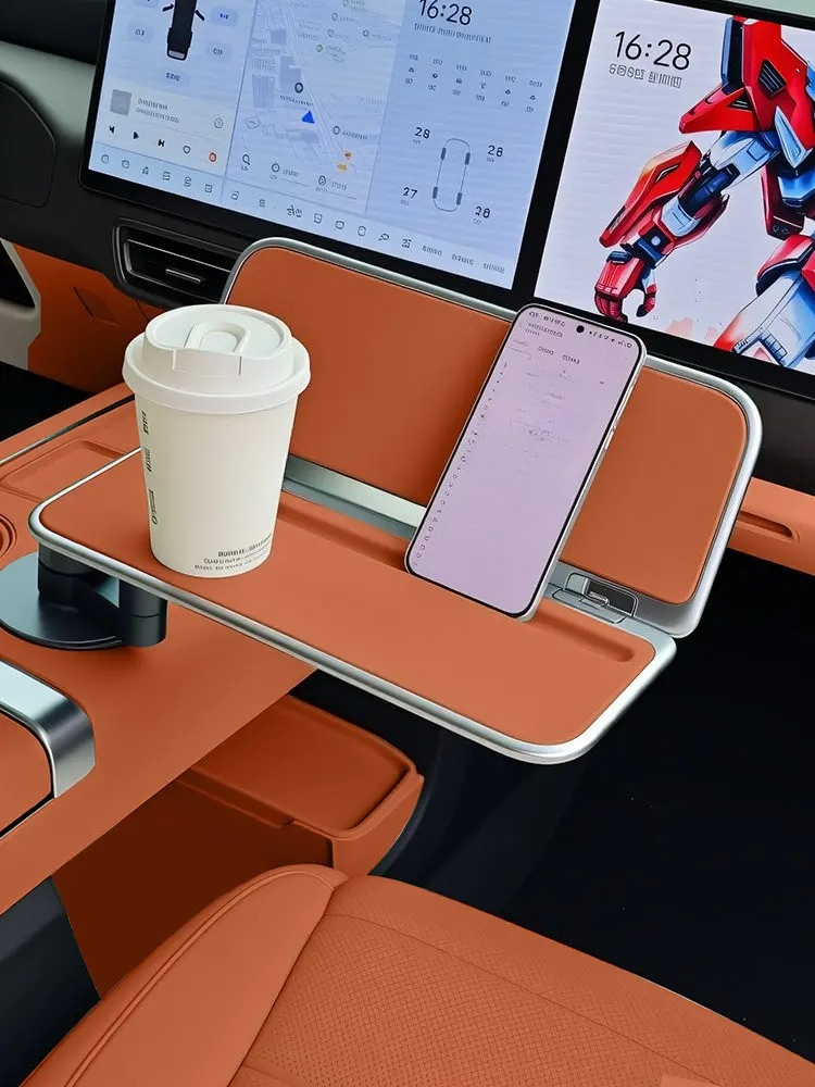 Center Console Small Table Fol - Back Seat Car Table 评论和价格