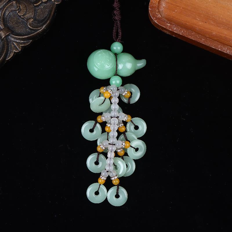 1pc Chinese Luck Car Accessory - Car Accessories Mirror Hanging 评论和价格