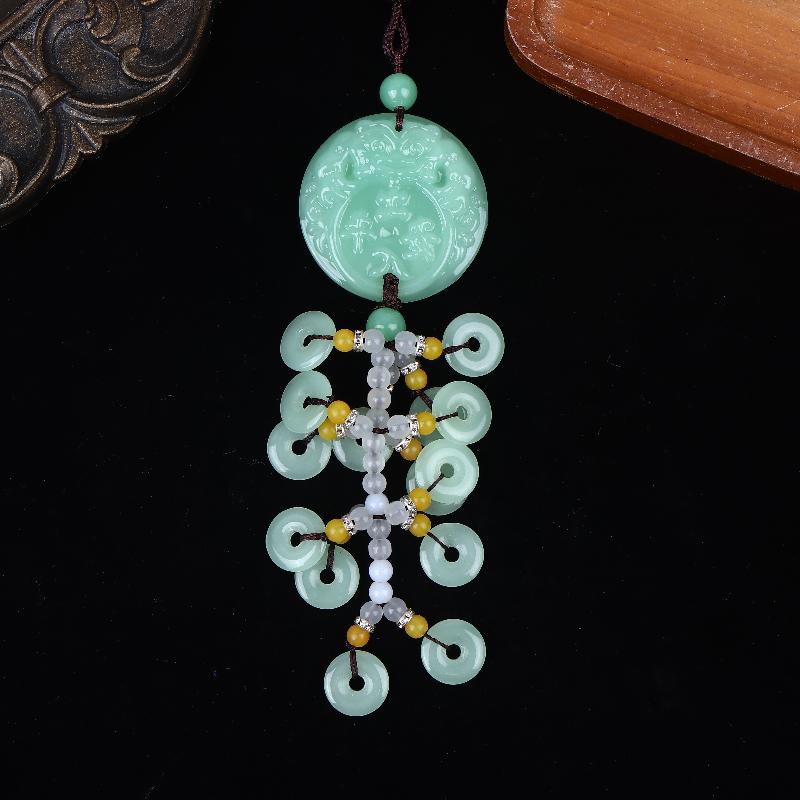 1pc Chinese Luck Car Accessory - Car Accessories Mirror Hanging 评论和价格