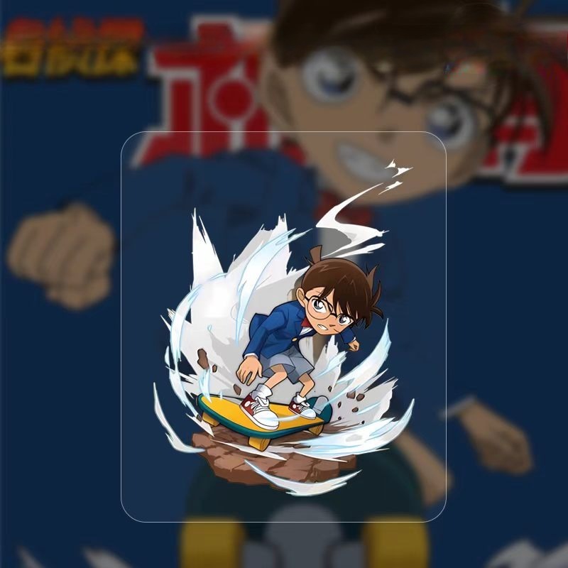 Detective Conan Cartoon Skateb - Car Accessories Sticker 评论和价格