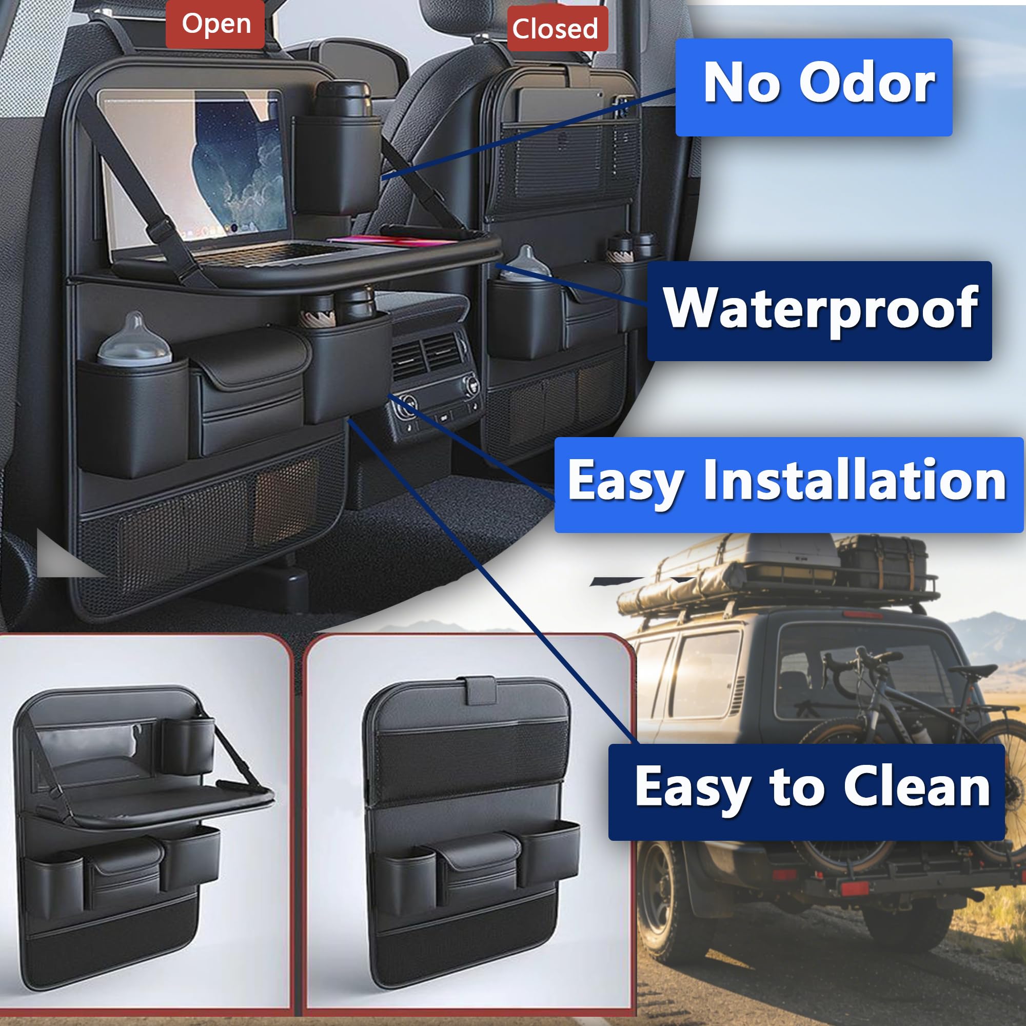 Multifunctional Car Backseat O - Back Seat Car Table 评论和价格