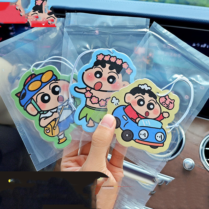 Kawaii Shin Chan Car Air Fresh - Car Accessories Mirror Hanging 评论和价格
