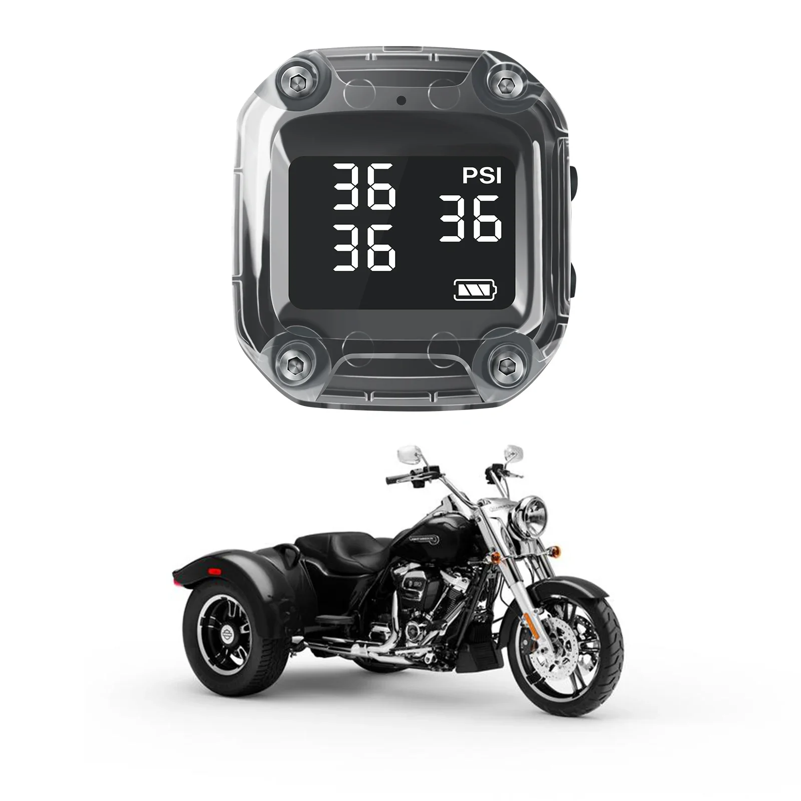 Motorcycle wireless tire press - Tire Pressure Monitor 评论和价格