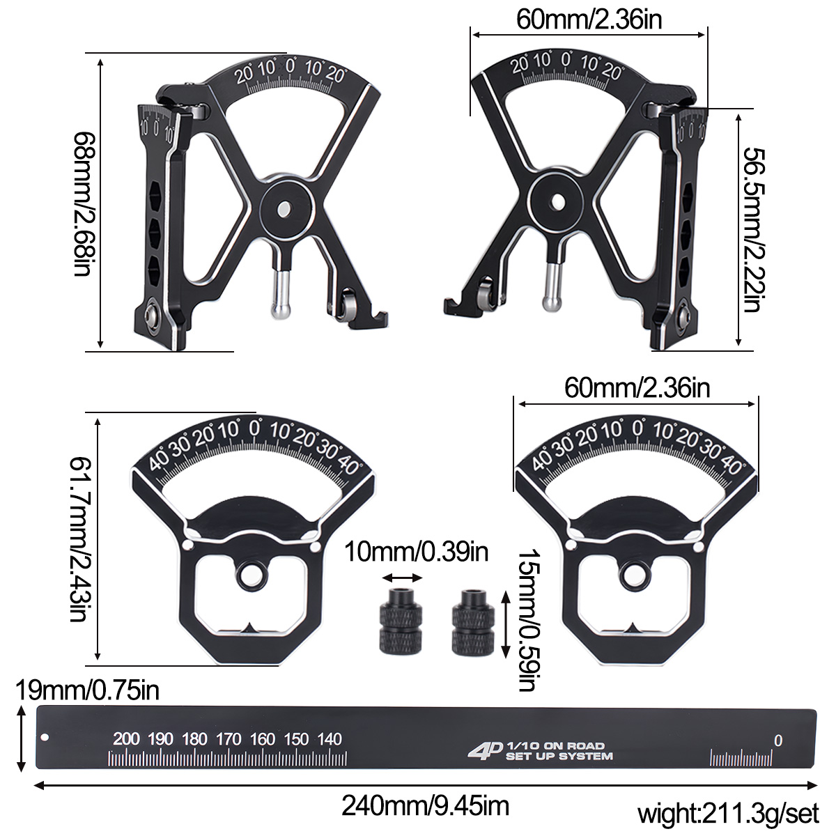 CNC Aluminum 4D SET-UP System  - Car Accessories Online 评论和价格