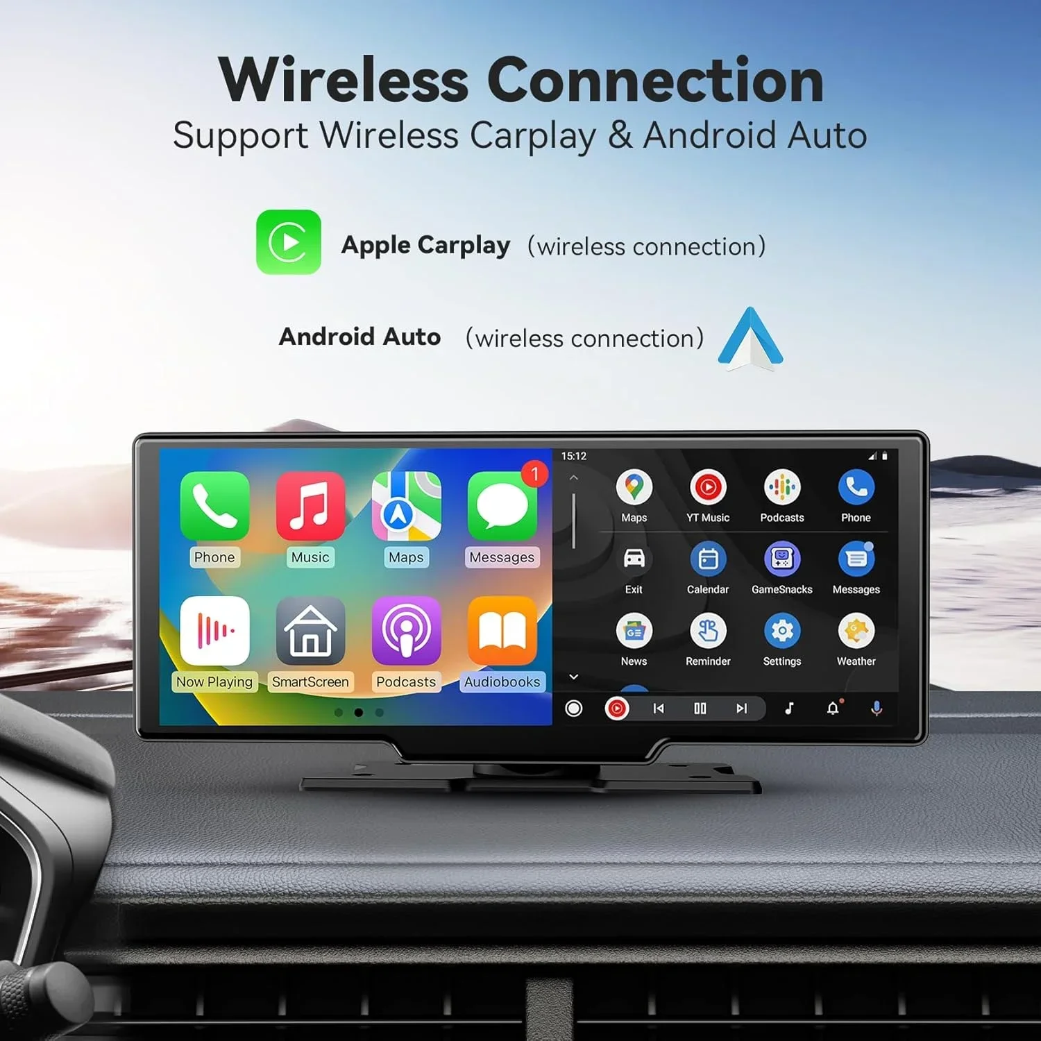 Portable 10.26'' Dash Cam Wire - Car Dash Cam 评论和价格
