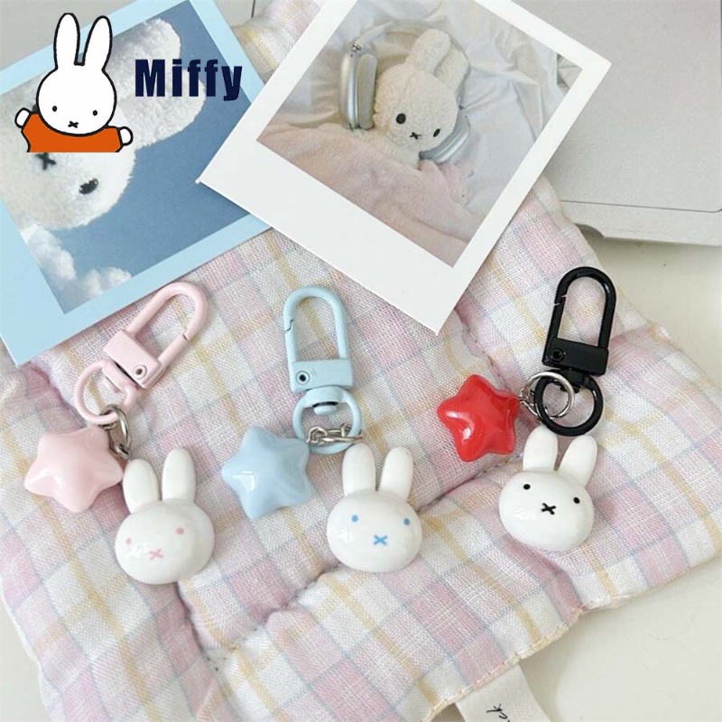 Kawaii Miffy Keychain Cute Rab - Car Accessories You Need 评论和价格
