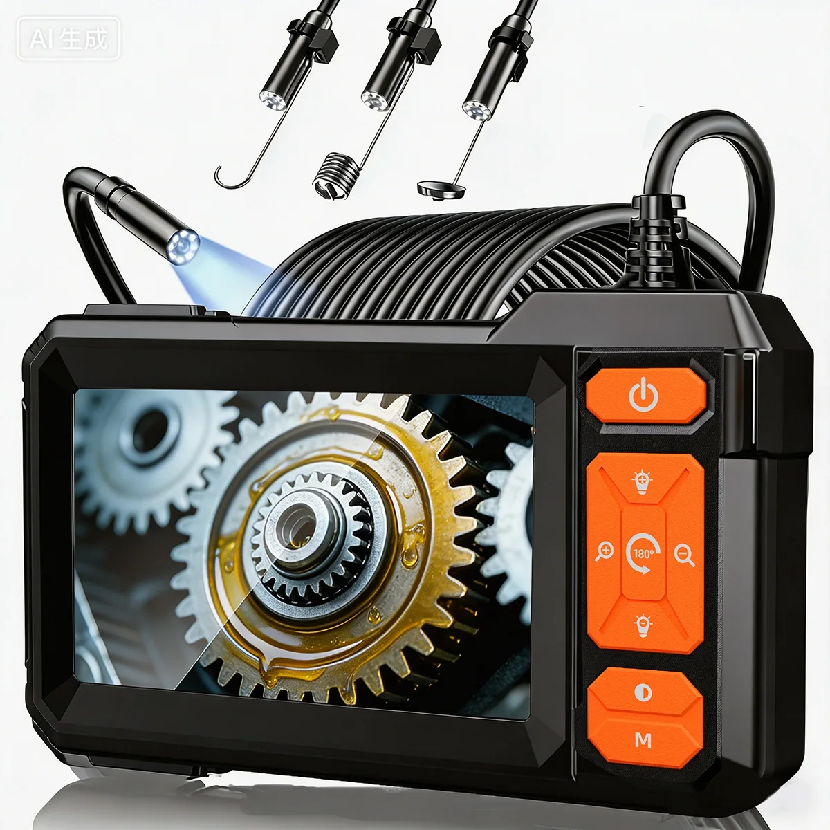 Endoscope Camera 1080P 8mm Sin - Car Accessories Mirror Hanging 评论和价格