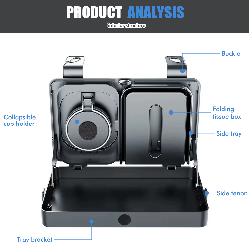 Car Backseat Organizer Food Tr - Back Seat Car Table 评论和价格